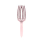 Olivia Garden Fingerbrush Care Iconic Boar Nylon Pastel Pink M - Gentle Care for Children and Sensitive Gums
