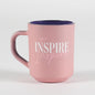 Racle Motto Glass Cup Pink - Durable Hand Washable Tableware for Elegant Beverage Service