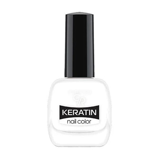 Golden Rose Keratin Nail Polish - Long-Lasting Color & Nourishment for Salon-Quality Nails