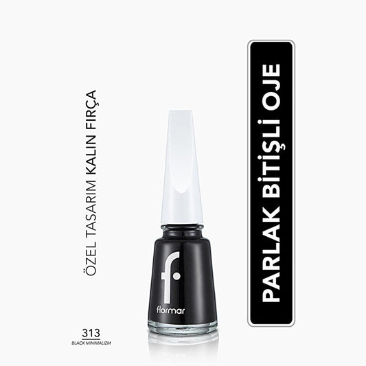 Flormar Nail Enamel: High Pigment, Long Lasting, Chip Resistant Nail Polish - Intense Color, Glossy Finish for Stunning Nails