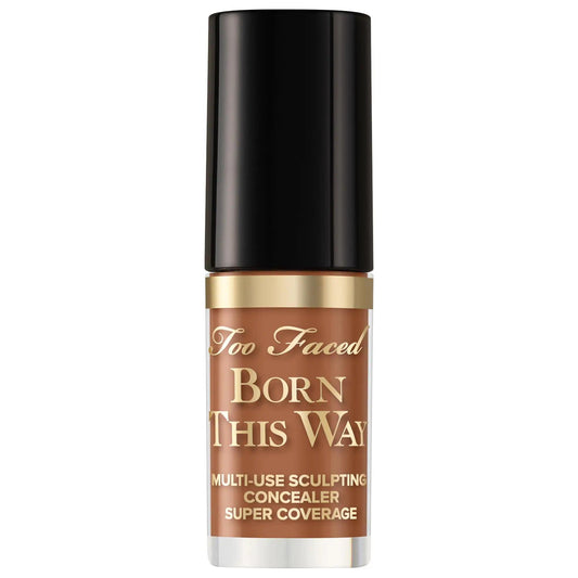 Born This Way Super Coverage Concealer: Hydrating, Full Coverage, Natural Finish - Hyaluronic Acid, Vegan, Cruelty-Free, Multi-Use