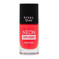 Rival Loves Me Neon Explosion Hot Tangerine Nail Polish - 8ml - UV Glowing Neon Nail Color for Unique Nail Art