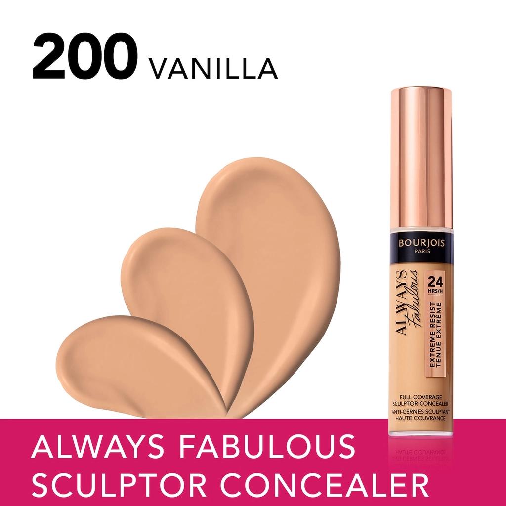 Bourjois Always Fabulous Sculptor Concealer 200 Vanilla 11ml