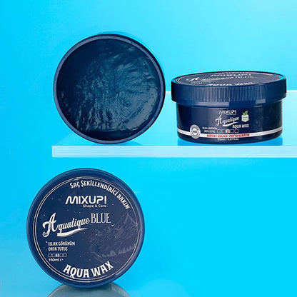 Mixup! Aquatique Blue Aqua Wax for Medium Hold 150 ml