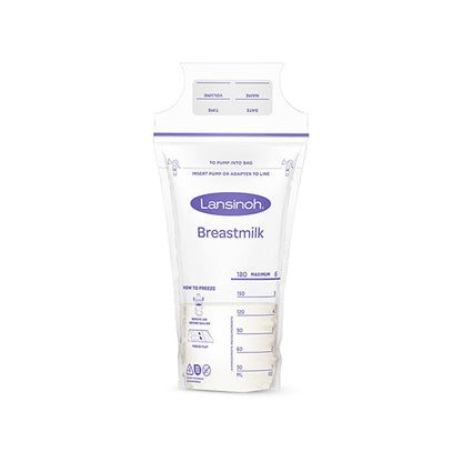 Lansinoh Breast Milk Storage Bags - 25 Count, BPA-Free, Pre-Sterilized