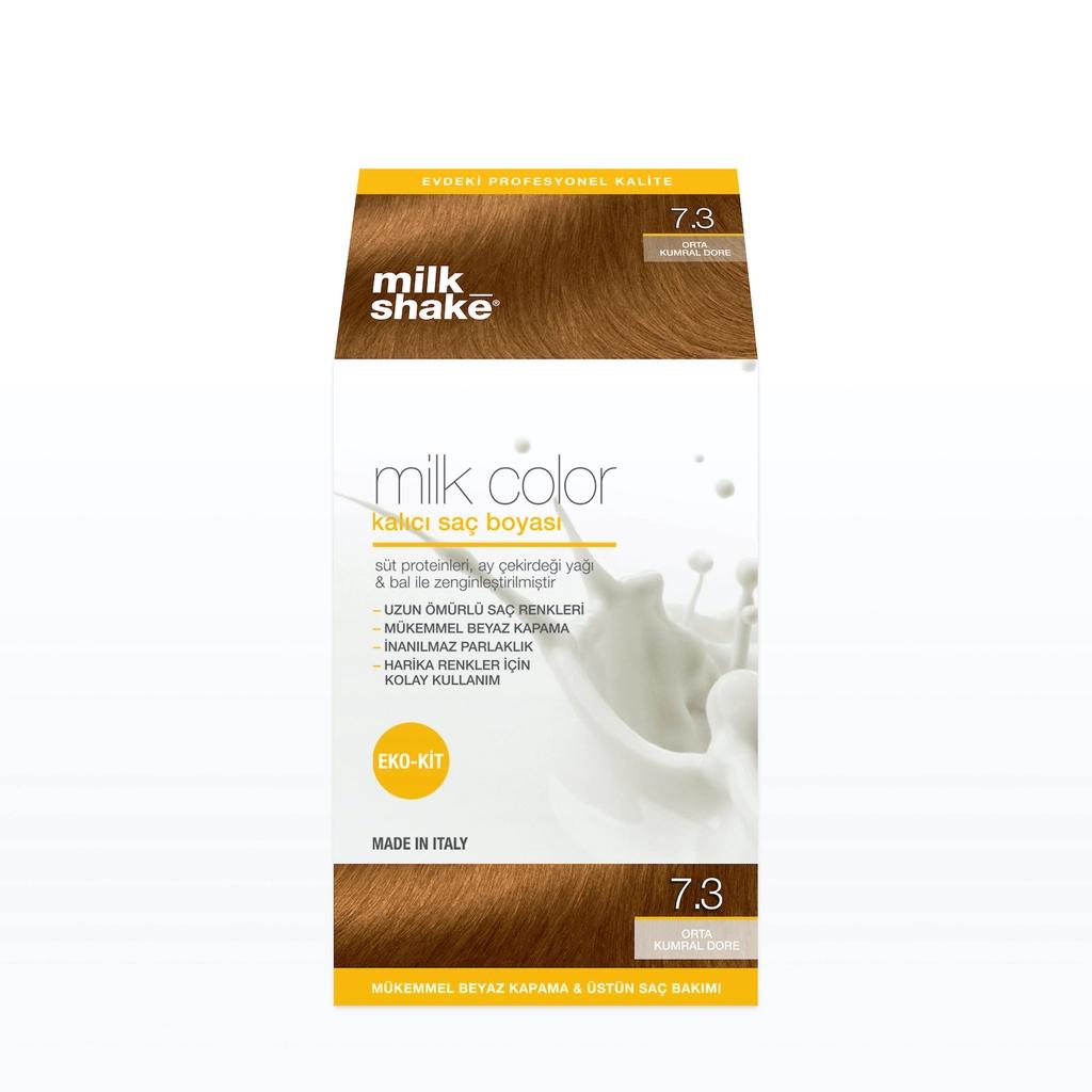milk_shake Milk Color Eco Permanent Hair Dye Set 7.3 Golden Blonde