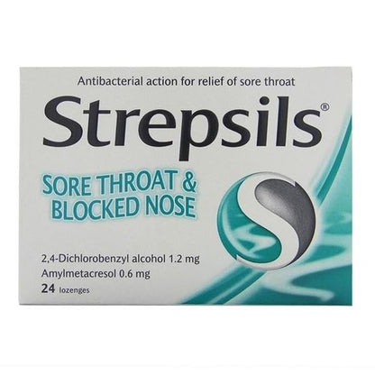 Strepsils Menthol 24 Lozenges Pack of 2