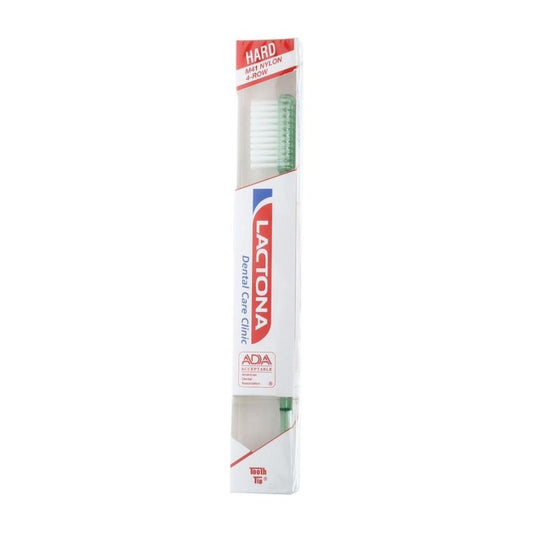 Lactona Hard M 41 Nylon 4-Row Toothbrush
