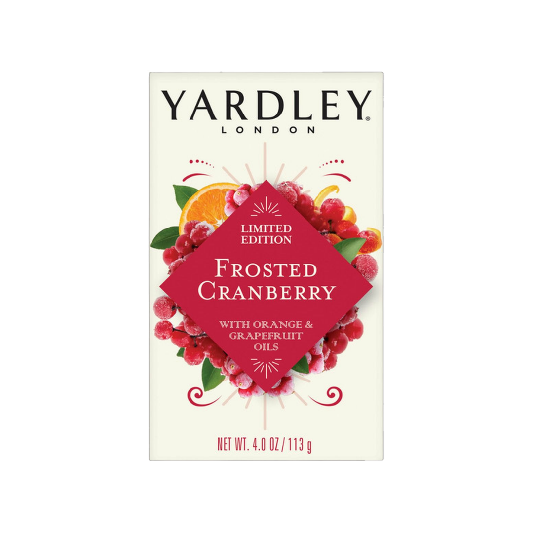 Yardley London Frosted Cranberry Limited Edition Bar Soap (4oz)