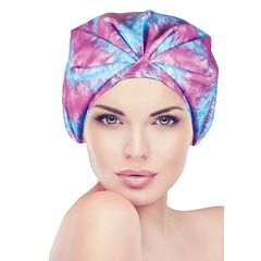 Betty Dain Turban Shower Cap Tie-Dye