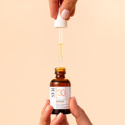 SVR Ampoule Protect SPF30 Sunscreen Serum 30ml - Antioxidant Skincare with UVA/UVB Protection