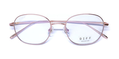 Diff 0286 Reid Blue Light Lens Eyeglasses
