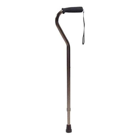 Graham Field Canes Lumex Adjustable Offset - Nitrile Grip Black