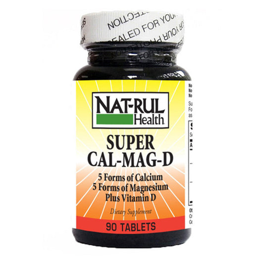 Natrul Health Super Cal-Mag-D – Bone &amp; Muscle Support Formula (Tablets)