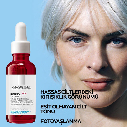 La Roche Posay Anti-Aging Retinol B3 Serum - Reduces Fine Lines & Wrinkles, 30 ml