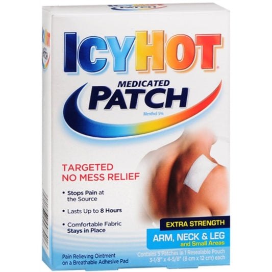 Icy Hot Original, Pain Relief Patch, Arm, Neck & Leg 5 ct
