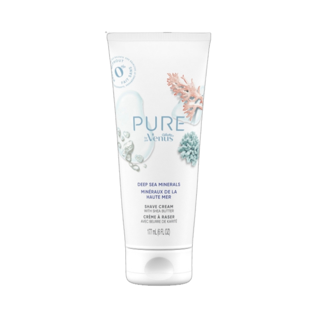Gillette PURE by Venus Shave Cream with Shea Butter (6oz)