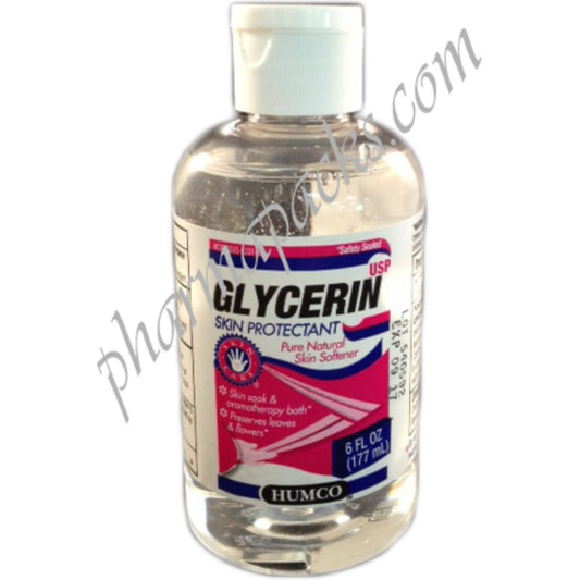 Humco Glycerin USP 99.5% Liquid - 6 Oz