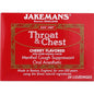 Jakemans Lozenge Throat And Chest Cherry Menthol, 24 Pc