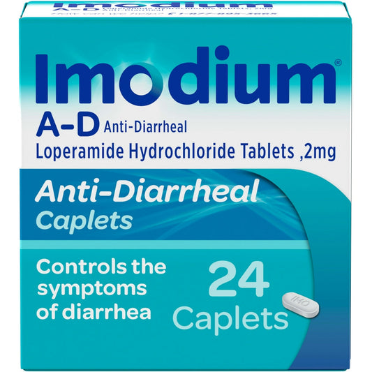 Imodium® A-D Anti-Diarrheal – 2 mg Loperamide HCl Caplets