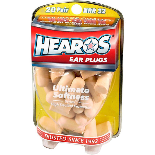 Hearos Ear Plugs Ultra Softness  20-Pr