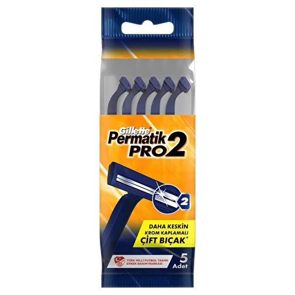 Permatik Razor Blades Pro 2 5-Pack - High-Quality Replacement Blades for Smooth Shaving