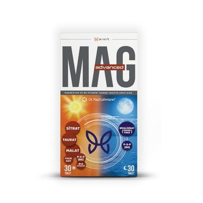 Haver Mag Advanced Magnesium Support Supplement - 60 Tablets