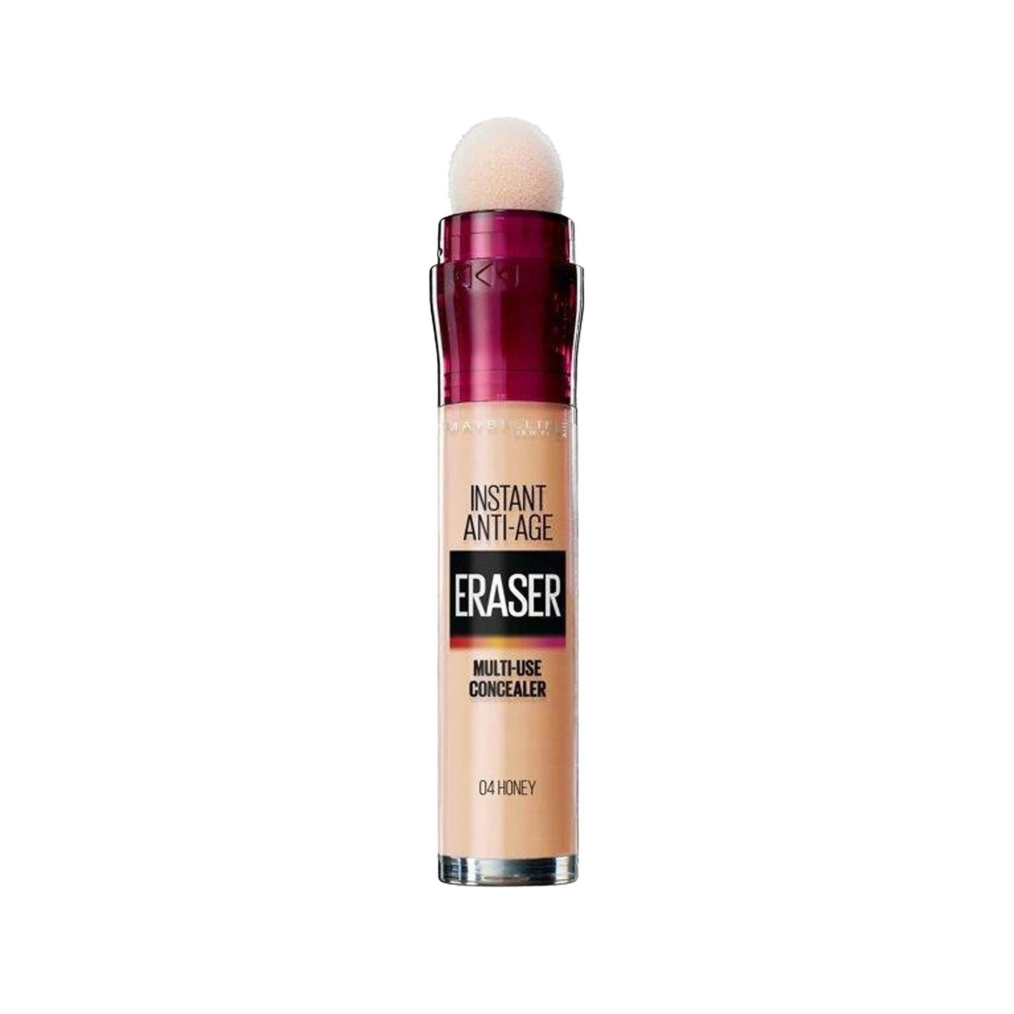 Maybelline New York Instant Anti Age Eraser Concealer - Anti Aging, Dark Circle Coverage, 04 Honey Shade