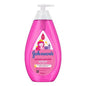 Johnson's Baby Hypoallergenic Shampoo with Silk Proteins & Argan Oil - Gentle, Natural Baby Hair Care for Soft, Shiny Hair - 25.4 fl oz