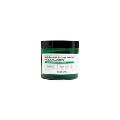 Some By Mi AHA-BHA-PHA 30 Days True Cica Clear Exfoliating Face Pads - Gentle Skincare for Blackheads & Whiteheads