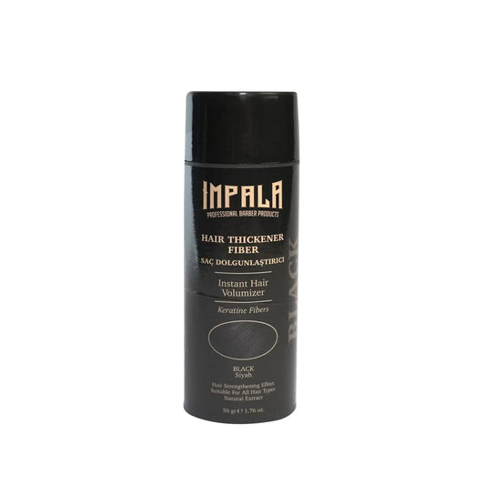 İmpala Hair Thickening Powder - Black, 50g - Instant Hair Enhancement