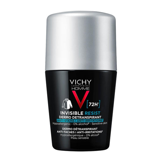 Vichy Homme 72H Long Lasting Deodorant Roll-On for Men - 50ml