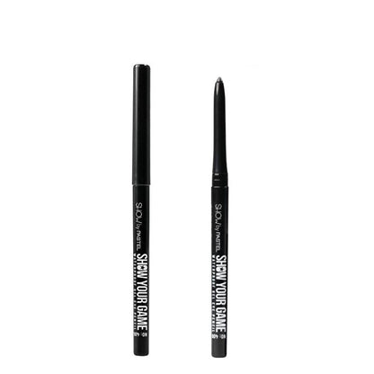 Pastel Show Your Game Waterproof Eyeliner: 16H Smudge-Proof Gel Kajal - Define Eyes All Day.