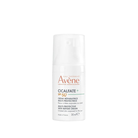 Avene Cicalfate+ Creme Spf50+ Multi Protective Skin Repair Cream 30ml - Gentle, Non-Irritating, High SPF Protection for Sensitive Skin