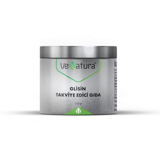 VeNatura Glycine Supplement Powder - 150g Amino Acid Dietary Supplement for Fitness & Health