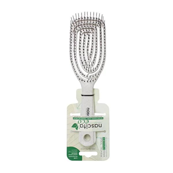 Nascita 3D Eco-Friendly Hair Brush for Gentle Detangling - Sustainable Hair Care Tool