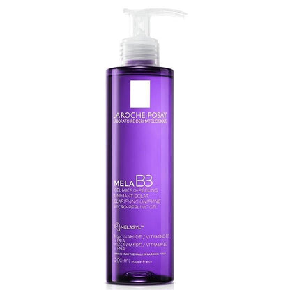 La Roche Posay Mela B3 Dark Spot Correcting Cleansing Gel - Niacinamide & Melasyl for Face & Body, 6.76 fl oz