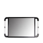 JRL Professional Black Handheld Neck Mirror