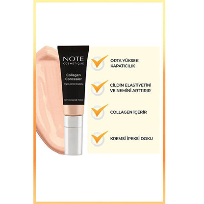Note Collagen Concealer 01 - Brightening Creamy Formula | Anti-Aging