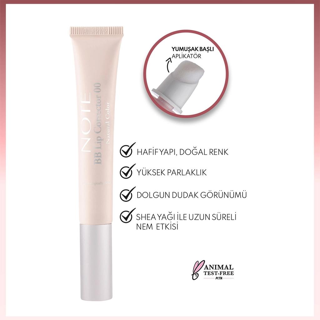 Note Cosmetique BB Lip Corrector 00 Plumping Gloss 10ml