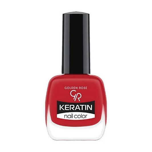 Golden Rose Keratin Nail Polish - Long Lasting & Nourishing Nail Color (No: 37)