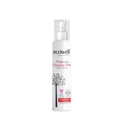 Ecowell Organic Make-Up Cleansing Milk 200ml - Gentle, Natural Skincare for All Skin Types