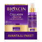 Bioxcin Collagen Biotin Shampoo & Leave-In Conditioner Set: Volumize, Strengthen & Prevent Hair Loss - Thickening Shampoo for Thin Hair