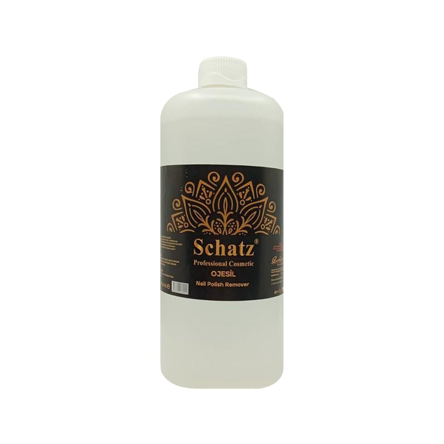 Schatz 900ml Nail Polish Remover - Effective & Value-Packed Nail Care Solution