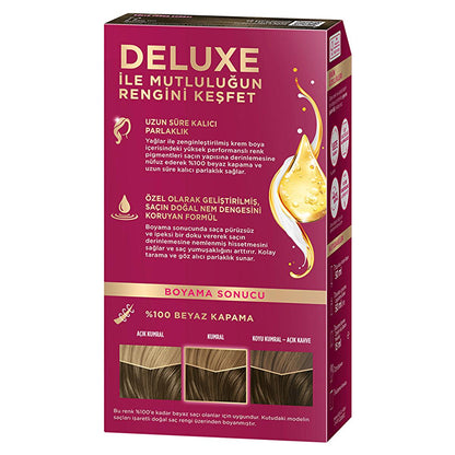 Palette Deluxe Hair Dye - Intense, Long-Lasting Color with Micro Oils for Vibrant Hair