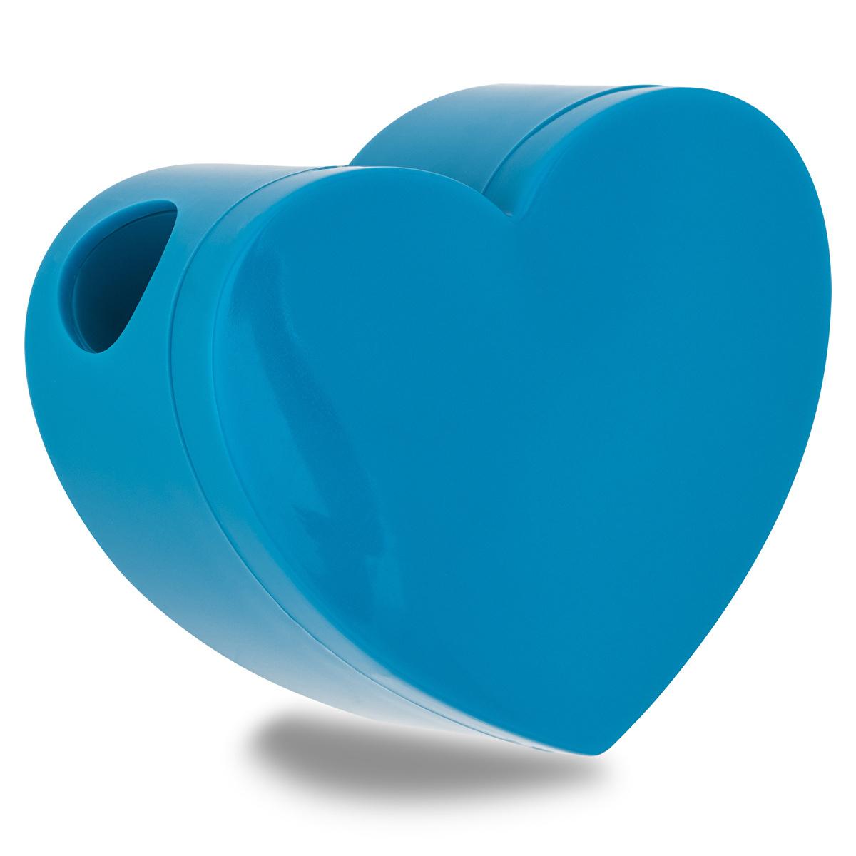Eklips: Precise Cosmetic Pencil Sharpener - Sharpens Eyeliner, Lipliner & Eyebrow Pencils with Heart Design & Mess-Free Container