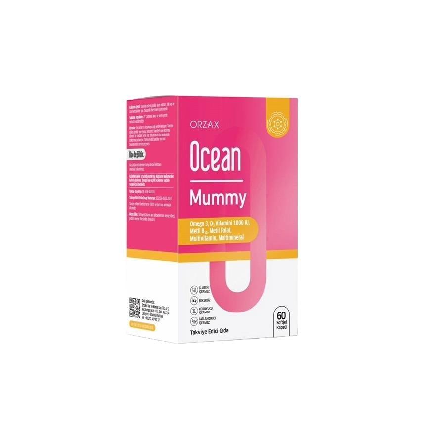 Ocean Mummy Prenatal Support Supplement 60 Capsules