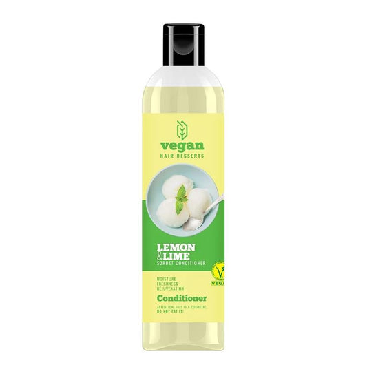 Vegan Hair Dessert Lemon & Lime Sorbet Conditioner: Refresh & Revitalize Oily Hair & Scalp Ð Vegan, Natural, Cruelty-Free Hair Care