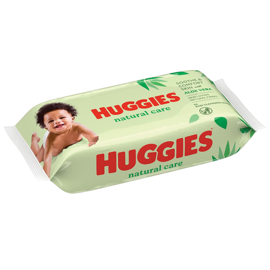 Huggies Natural Care Baby Wipes with Aloe (56 ct)
