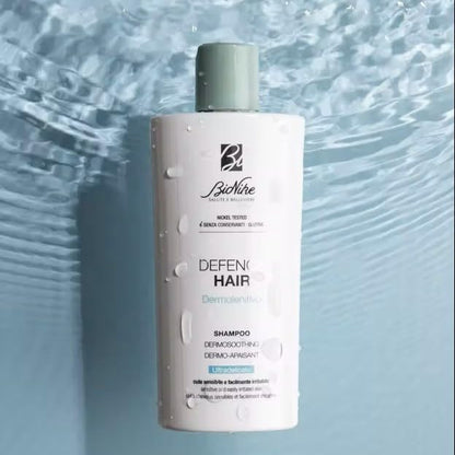 BioNike Defence Hair Dermosoothing Ultra-Gentle Shampoo for Sensitive Scalps - Gentle Hair Care, Daily Use, 6.76 fl oz